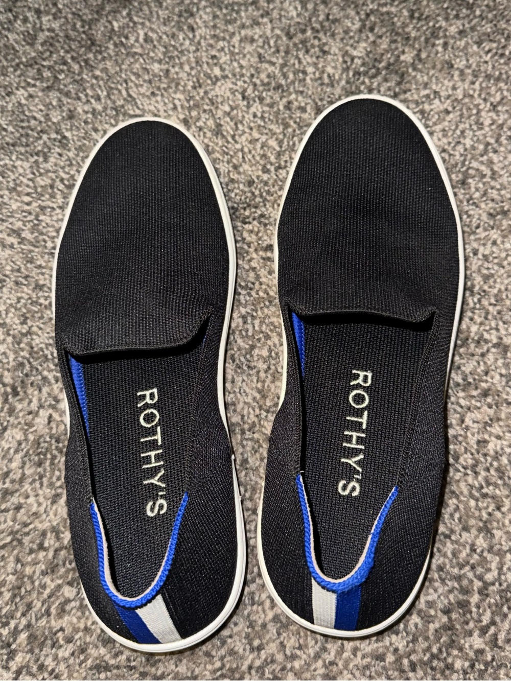 Rothy's Women's Black Slip-On Sneakers 8.5